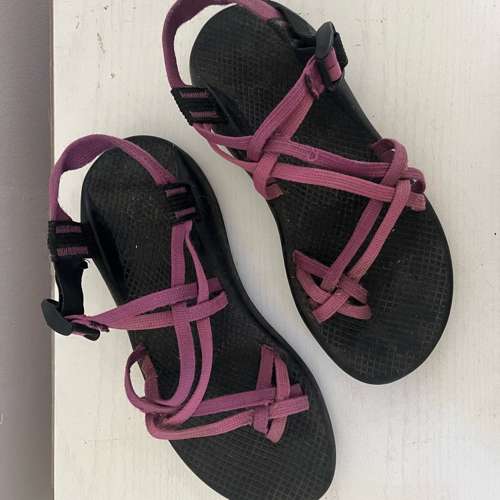 Women's Chaco ZX/2 Classic Sandals Purple Straps